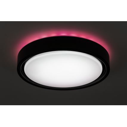 Rabalux - LED RGB dæmpbar loftlampe med sensor LED/28W/230V 2700-5000K Ø 36 cm + fjernbetjening
