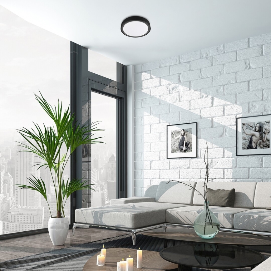 Rabalux - LED RGB dæmpbar loftlampe med sensor LED/28W/230V 2700-5000K Ø 36 cm + fjernbetjening