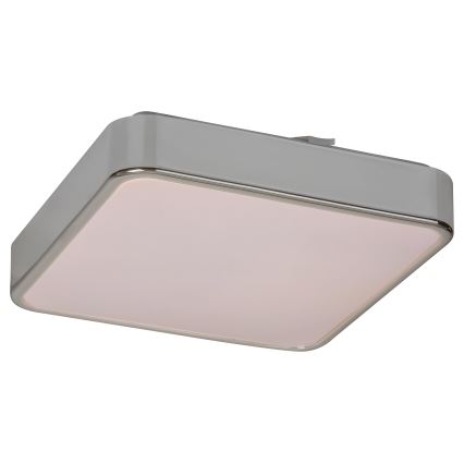 Rabalux - LED RGB dæmpbar loftlampe til badeværelse, LED/22W/230V, 3000-6000K, IP44, med fjernbetjening, 29x29 cm