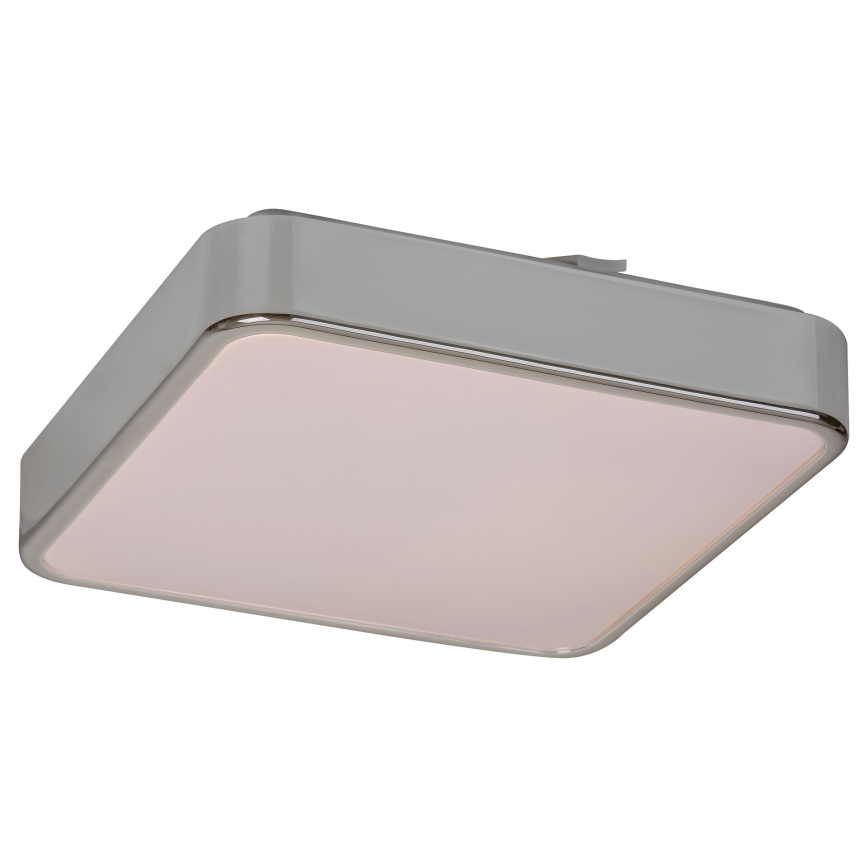 Rabalux - LED RGB dæmpbar loftlampe til badeværelse, LED/22W/230V, 3000-6000K, IP44, med fjernbetjening, 29x29 cm