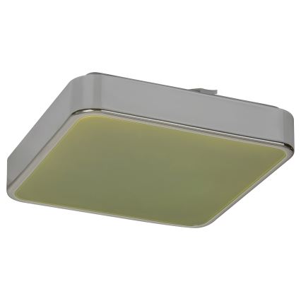 Rabalux - LED RGB dæmpbar loftlampe til badeværelse, LED/22W/230V, 3000-6000K, IP44, med fjernbetjening, 29x29 cm