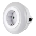Rabalux - LED RGB Stikkontakt med belysning LED/0,54W/230V 3000K
