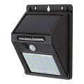 Rabalux - LED solcelle-væglampe med sensor IP44 1200 mAh