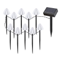 Rabalux - LED Solcellelampe 10xLED/0,2W/1,2V IP44 300 mAh