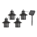 Rabalux - LED Solcellelampe 8xLED/0,1W/1,2V IP44 1200 mAh