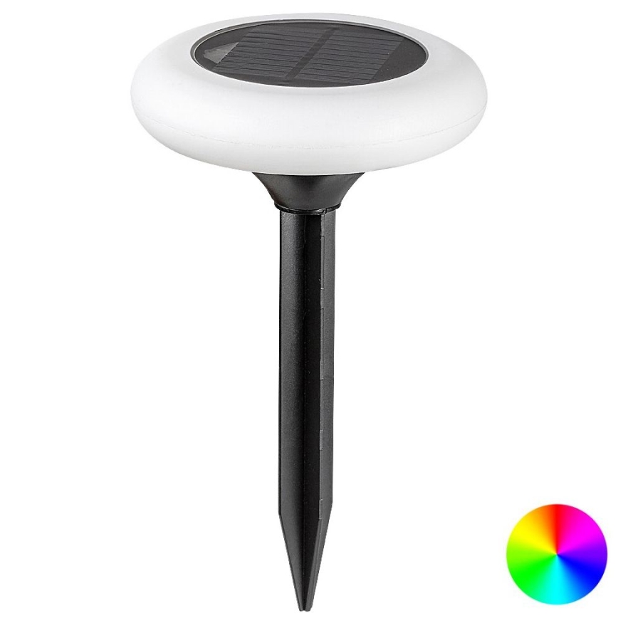 Rabalux - LED solcellelampe med RGB-farver LED/0,6W/3,7V IP65