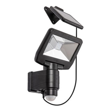 Rabalux - LED solcelleprojektør med sensor LED/5W/3,7V IP44 2500 mAh