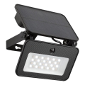Rabalux - LED solcelleprojektør med sensor LED/6W/3,7V 3000/4000/6500K IP65 2200 mAh