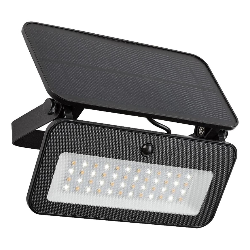 Rabalux - LED solcelleprojektør med sensor LED/8W/3,7V 3000/4000/6500K IP65 2600 mAh