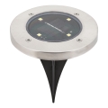 Rabalux - LED Udendørs solcellelampe med sensor LED/0,24W/1xAA 400 mAh sort IP44