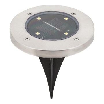 Rabalux - LED Udendørs solcellelampe med sensor LED/0,24W/1xAA 400 mAh sort IP44