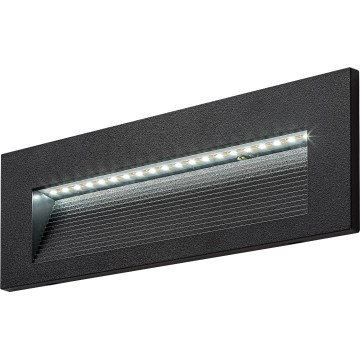 Rabalux - LED udendørs væglampe LED/6W/230V IP65 sort