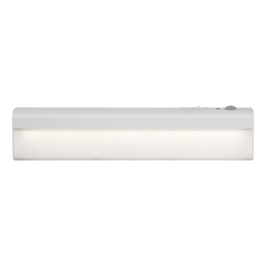 Rabalux - LED underskabslampe med bevægelsessensor LED/0,5W/3xAA