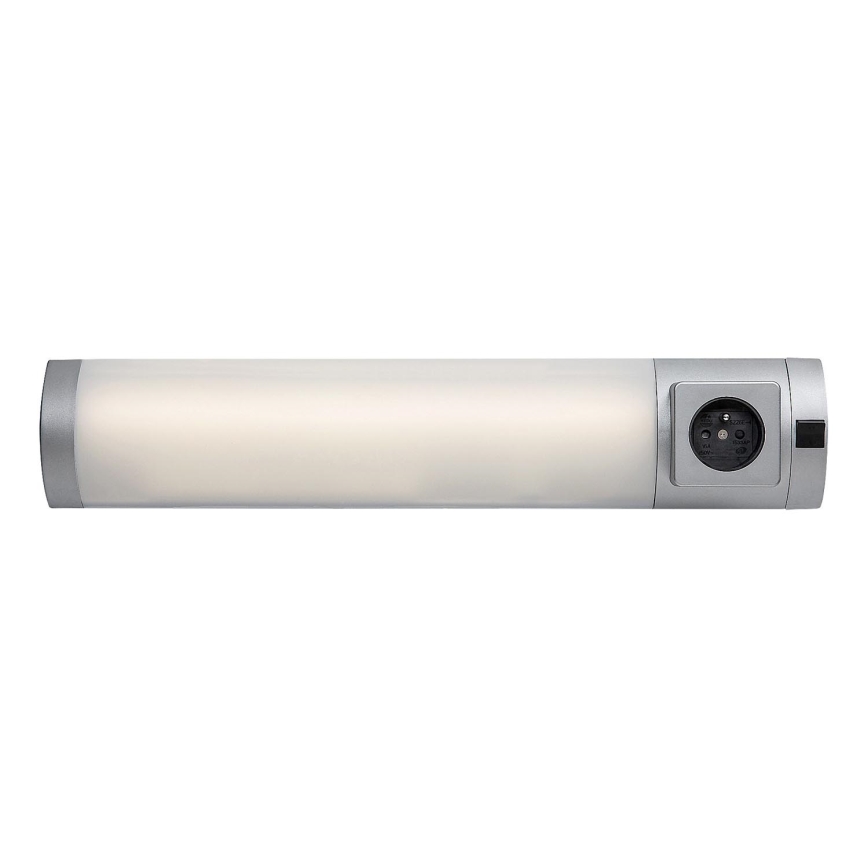 Rabalux - LED underskabslampe med skuffe LED/5W/230V 4000K 45 cm sølvfarvet