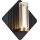 Rabalux - LED væglampe til badeværelse LED/7W/230V IP44 sort/guld