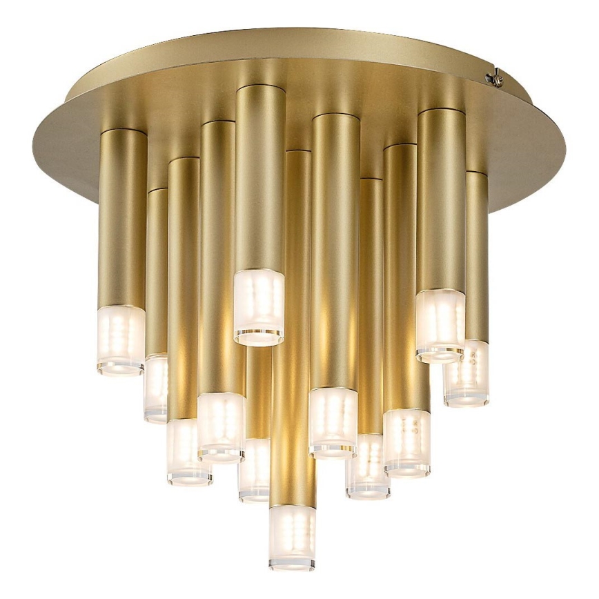 Rabalux - Loftlampe 13xG9/5W/230V guldfarvet
