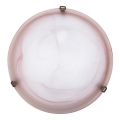 Rabalux - Loftlampe 2xE27/60W/230V i alabasterglas