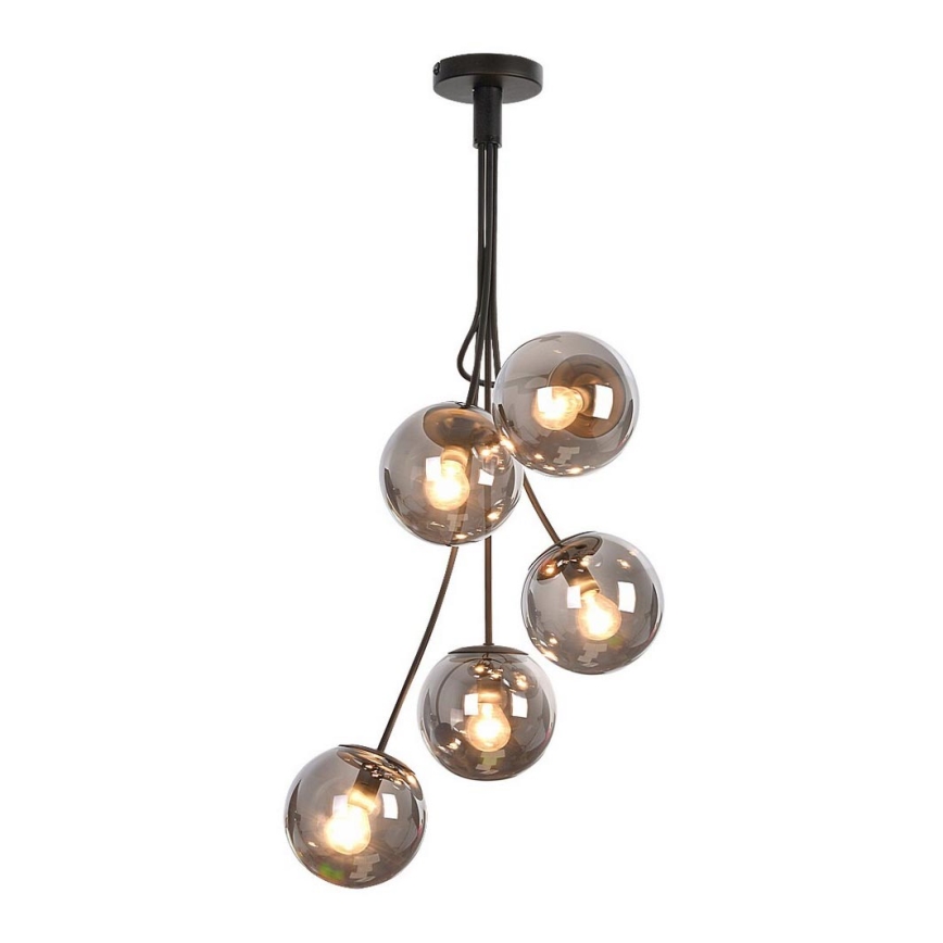 Rabalux - Loftlampe 5xE14/40W/230V
