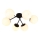 Rabalux - Loftlampe 6xE14/20W/230V