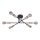Rabalux - Loftlampe med 6xE27/25W/230V