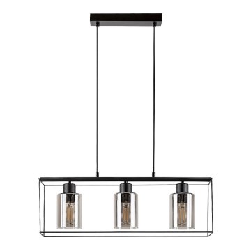 Rabalux - Loftlampe med ledning 3xE27/25W/230V