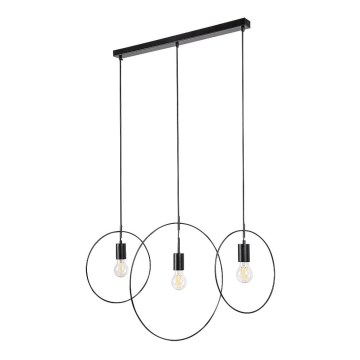 Rabalux - Loftlampe med ledning 3xE27/40W/230V