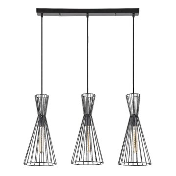 Rabalux - Loftlampe med ledning 3xE27/60W/230V