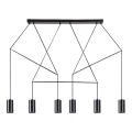 Rabalux - Loftlampe med wire 6xGU10/50W/230V