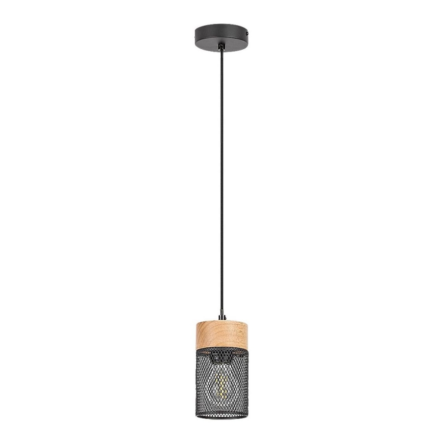 Rabalux - Loftlampe på kabel 1xE27/25W/230V bøg