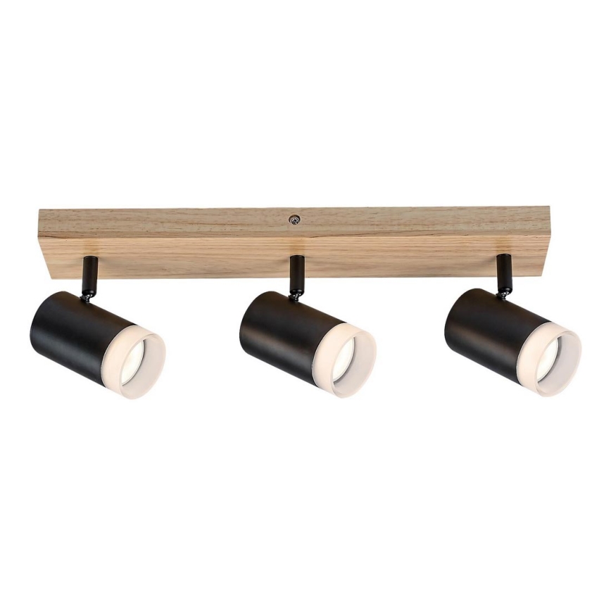 Rabalux - Loftspot med 3xGU10/5W/230V i egetræ