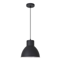 Rabalux - Lysekrone 1xE27/60W/230V sort Ø 27,5 cm