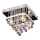 Rabalux - Lysekrone i krystal LED/23W/230V + 4xE14/40W