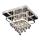 Rabalux - Lysekrone i krystal LED/36W/230V + 4xE14/40W