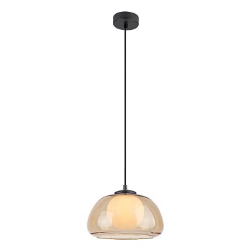 Rabalux - Pendel 1xG9/5W/230V brun/røget
