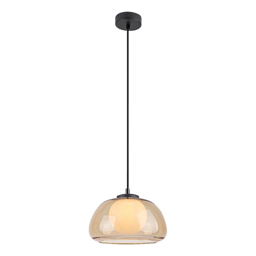 Rabalux - Pendel 1xG9/5W/230V brun/røget