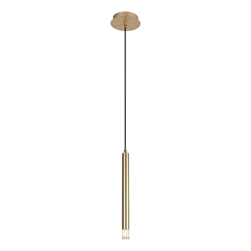 Rabalux - Pendel 1xG9/5W/230V guldfarvet