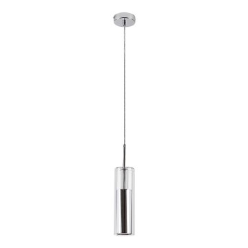 Rabalux - Pendel 1xGU10/50W/230V transparent/skinnende krom