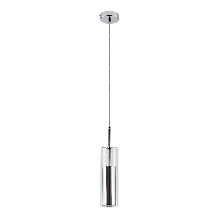 Rabalux - Pendel 1xGU10/50W/230V transparent/skinnende krom