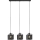 Rabalux - Pendel 3xE27/40W/230V sort