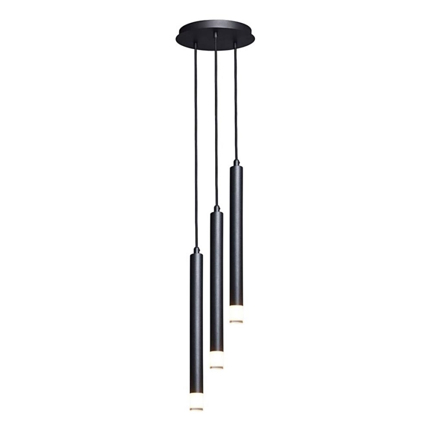 Rabalux - Pendel 3xG9/5W/230V sort