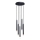 Rabalux - Pendel 5xG9/5W/230V sort