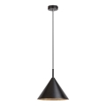 Rabalux - Pendel på wire 1xE27/40W/230V Ø 25 cm sort