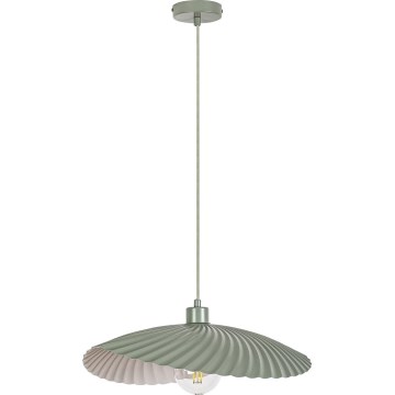 Rabalux - Pendellampe med kabel 1xE27/40W/230V grøn