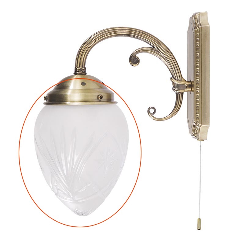 Rabalux - Reserveglas til lampe ANNABELLA (lille)small