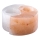 Rabalux - Saltlampe - Lysestage orange/hvid