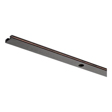 Rabalux - Skinnesystem 1-faset 1 m + 2x end stik sort