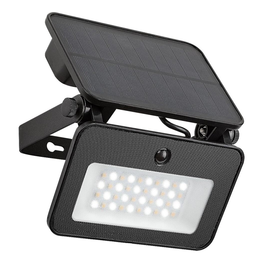 Rabalux - Soldrevet LED projektør med sensor LED/6W/3,7V 3000/4000/6500K IP65