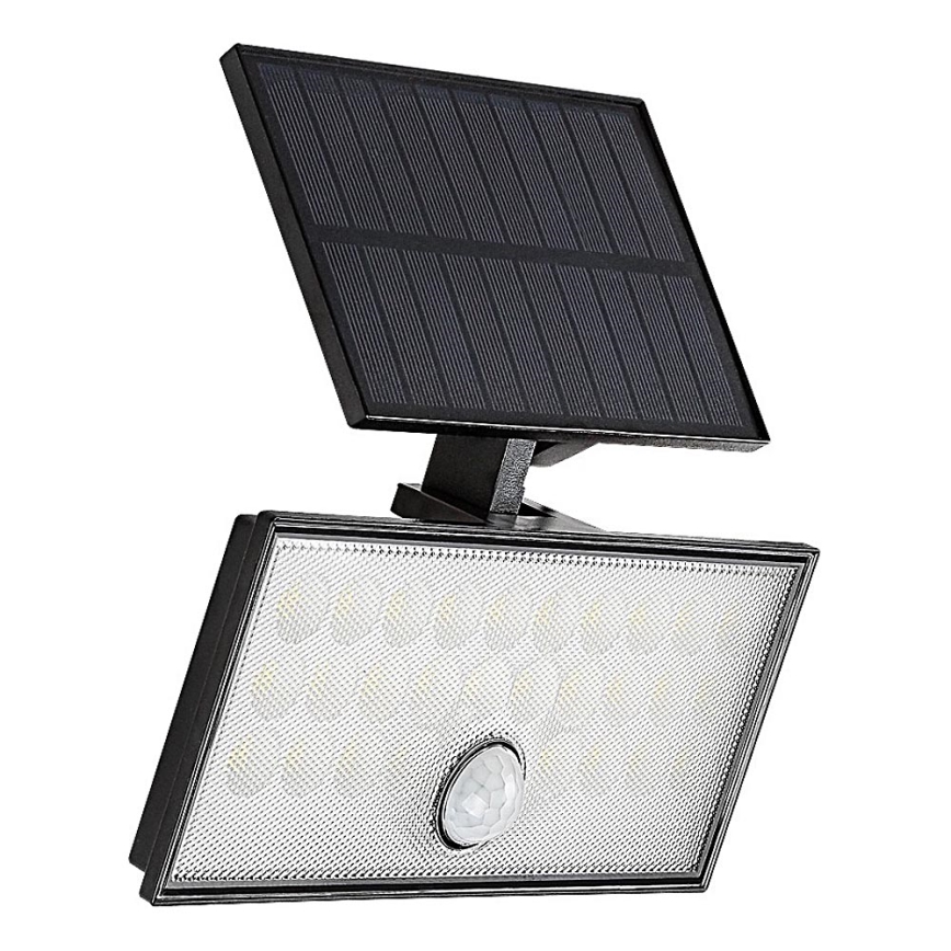 Rabalux - Soldrevet LED projektør med sensor LED/8W/3,7V 1800mAh IP65 + fjernbetjening