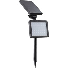 Rabalux - Soldrevet LED projektør med sensor LED/9,6W/3,7V IP44
