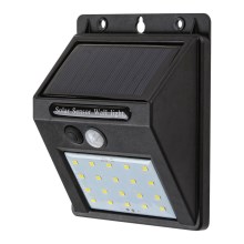 Rabalux - Soldrevet LED væglampe med sensor IP44